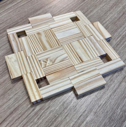 wooden trivet