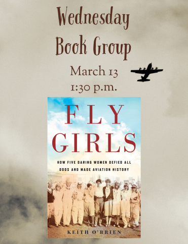 March 13 book group