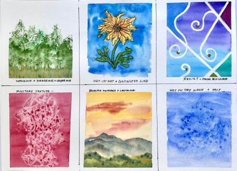 watercolor paintings