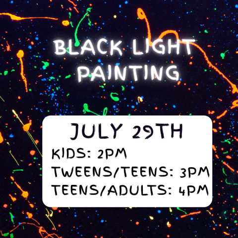 Black light painting