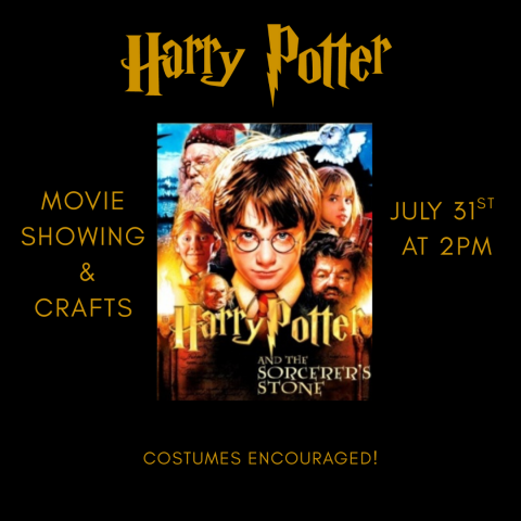 Harry potter movie showing
