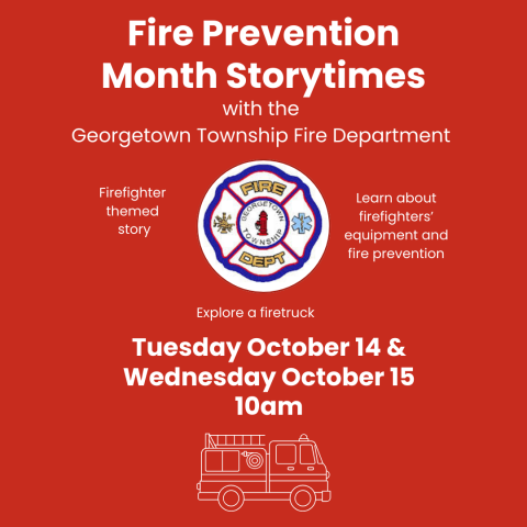 Fire prevention storytime