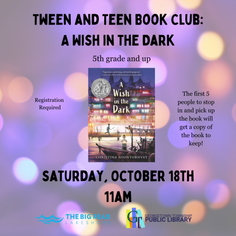 A wish in the dark book club