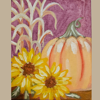 fall painting scene 