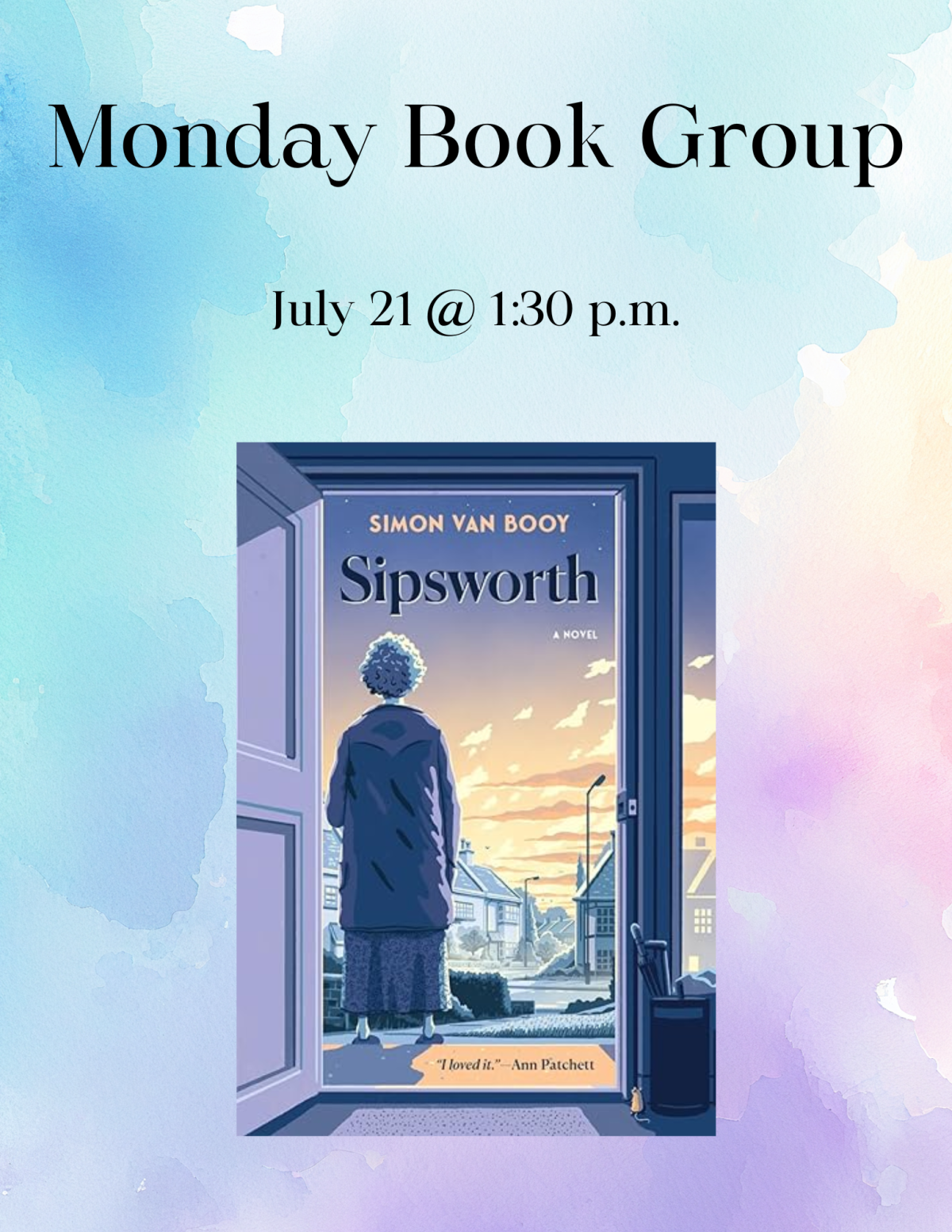 Monday book group