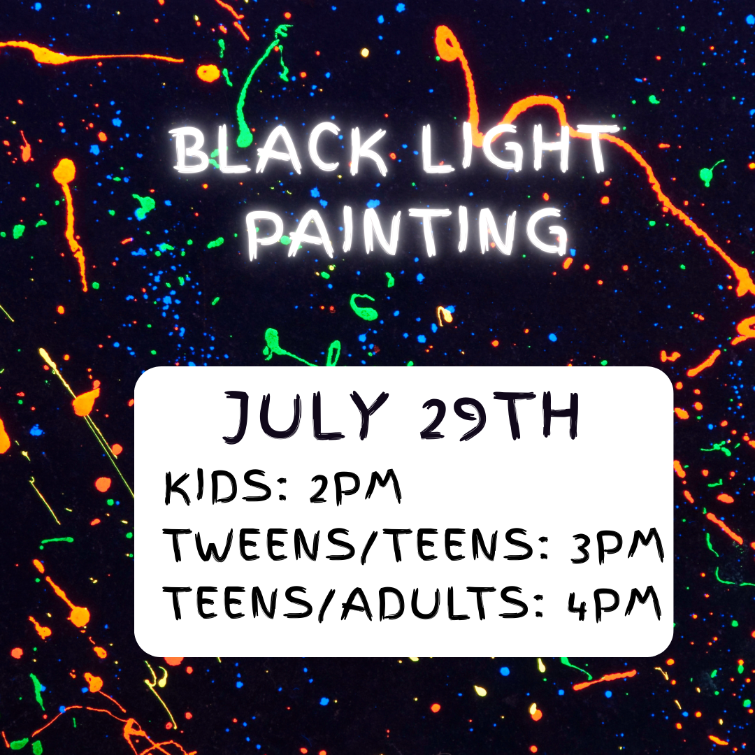 Black light painting